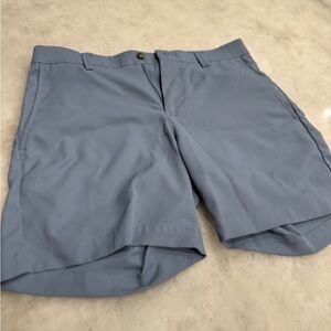 Callaway Men's Light Blue Flat Front Shorts